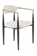 Gold-Armed Dining Chair | OROA Modern Buchtel | Oroatrade.com