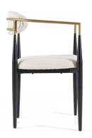 Gold-Armed Dining Chair | OROA Modern Buchtel | Oroatrade.com