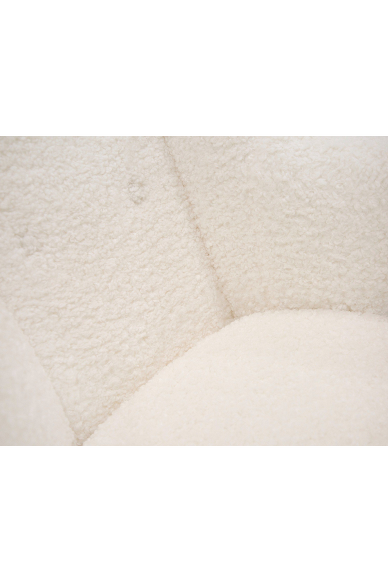 White Sherpa Rocking Chair | OROA Modern Colfax | Oroatrade.com