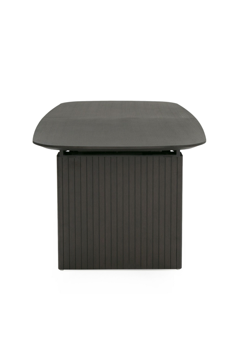 Smoked Oak Extendable Dining Table | OROA Modern Calhoun | Oroatrade.com