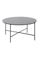 Black Ceramic Round Coffee Table | OROA Modern Hobart | Oroatrade.com