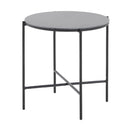 Black Ceramic End Table | OROA Modern Hobart