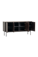 Slatted Smoked Ash Sideboard | OROA Modern Calhoun | Oroatrade.com