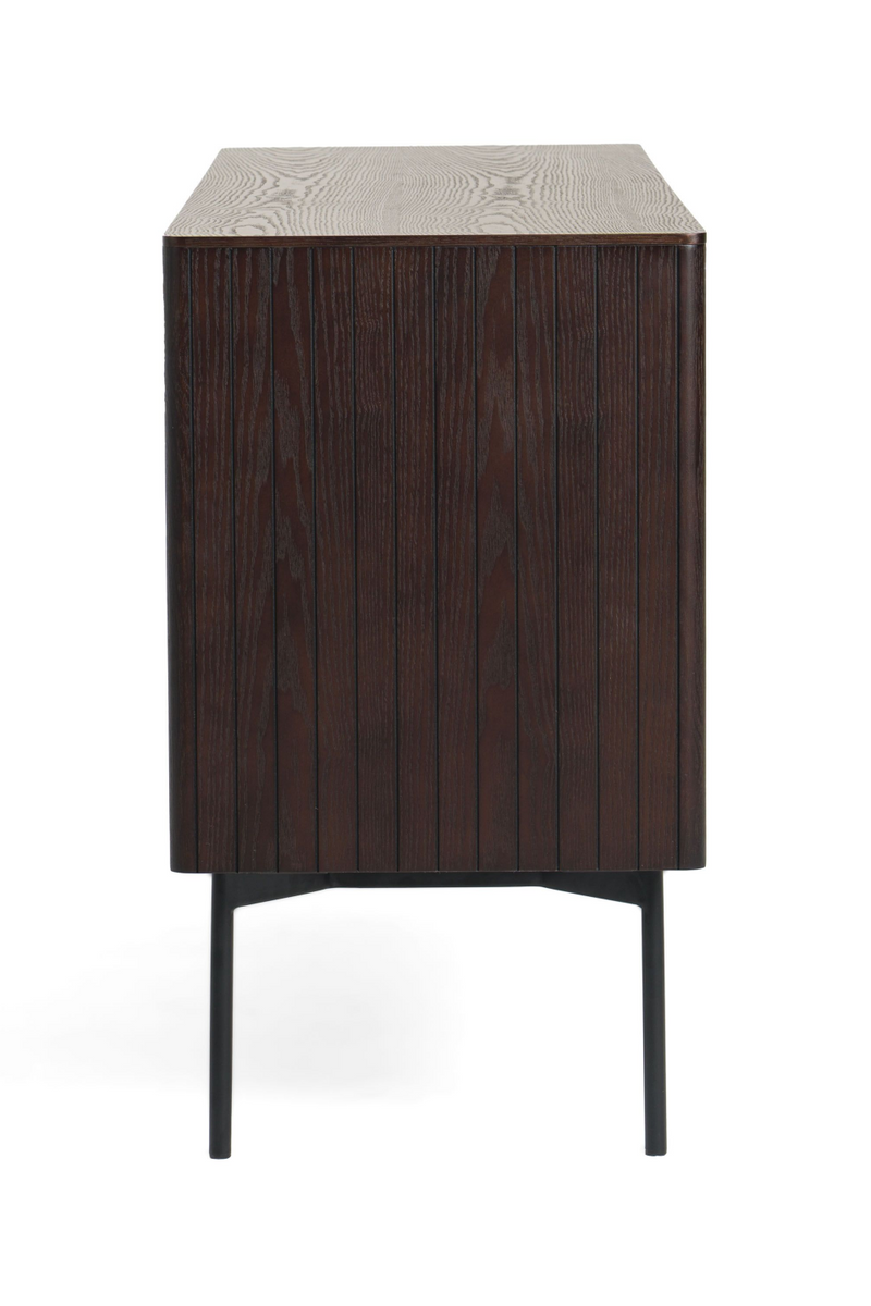 Slatted Smoked Ash Sideboard | OROA Modern Calhoun | Oroatrade.com