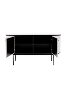 Beige Fabric 2-Door Sideboard | OROA Modern Hobart | Oroatrade.com