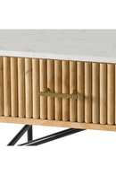 Varnished Mango Wood Vanity Table | OROA Modern Cambridge | Oroatrade.com