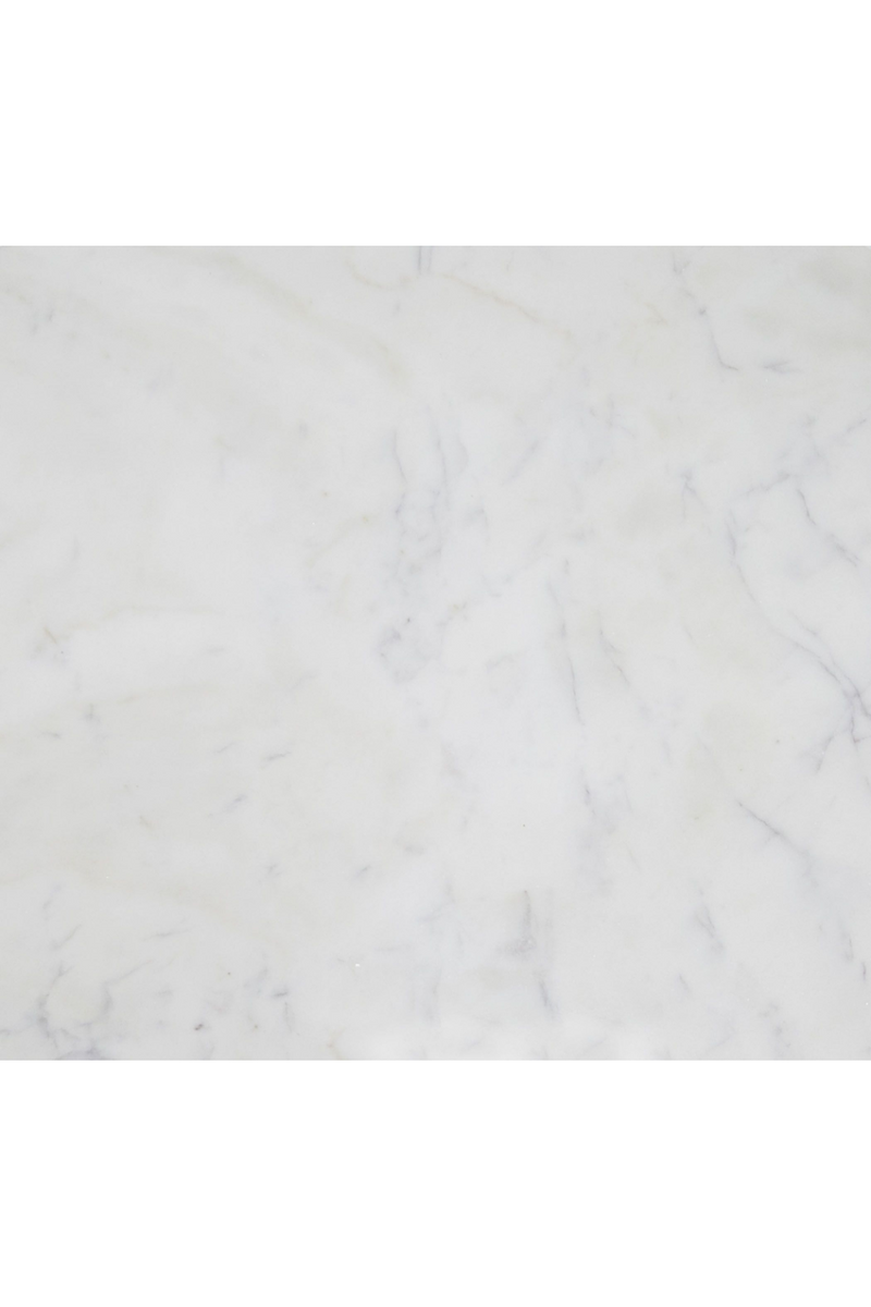 Fluted Mango Wood End Table | OROA Modern Cambridge | Oroatrade.com