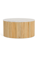 Mango Wood Base Coffee Table | OROA Modern Cambridge
