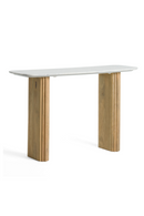 White Marble Console Table | OROA Modern Cambridge | Oroatrade.com