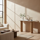 White Marble Console Table | OROA Modern Cambridge