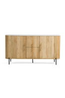 Fluted Mango Wood Sideboard | OROA Modern Cambridge | Oroatrade.com