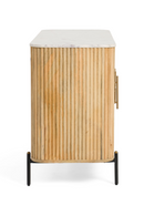 Fluted Mango Wood Sideboard | OROA Modern Cambridge | Oroatrade.com