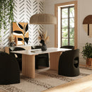 White Marble Dining Table | OROA Modern Cambridge