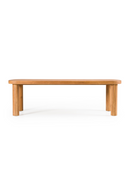 Outdoor Natural Teak Dining Table | OROA Modern Kamari | Oroatrade.com