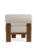 Walnut Oak Framed Accent Chair | OROA Modern Rosanne | Oroatrade.com
