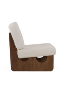 White Tufted Lounge Chair | OROA Modern Kaylie | Oroatrade.com