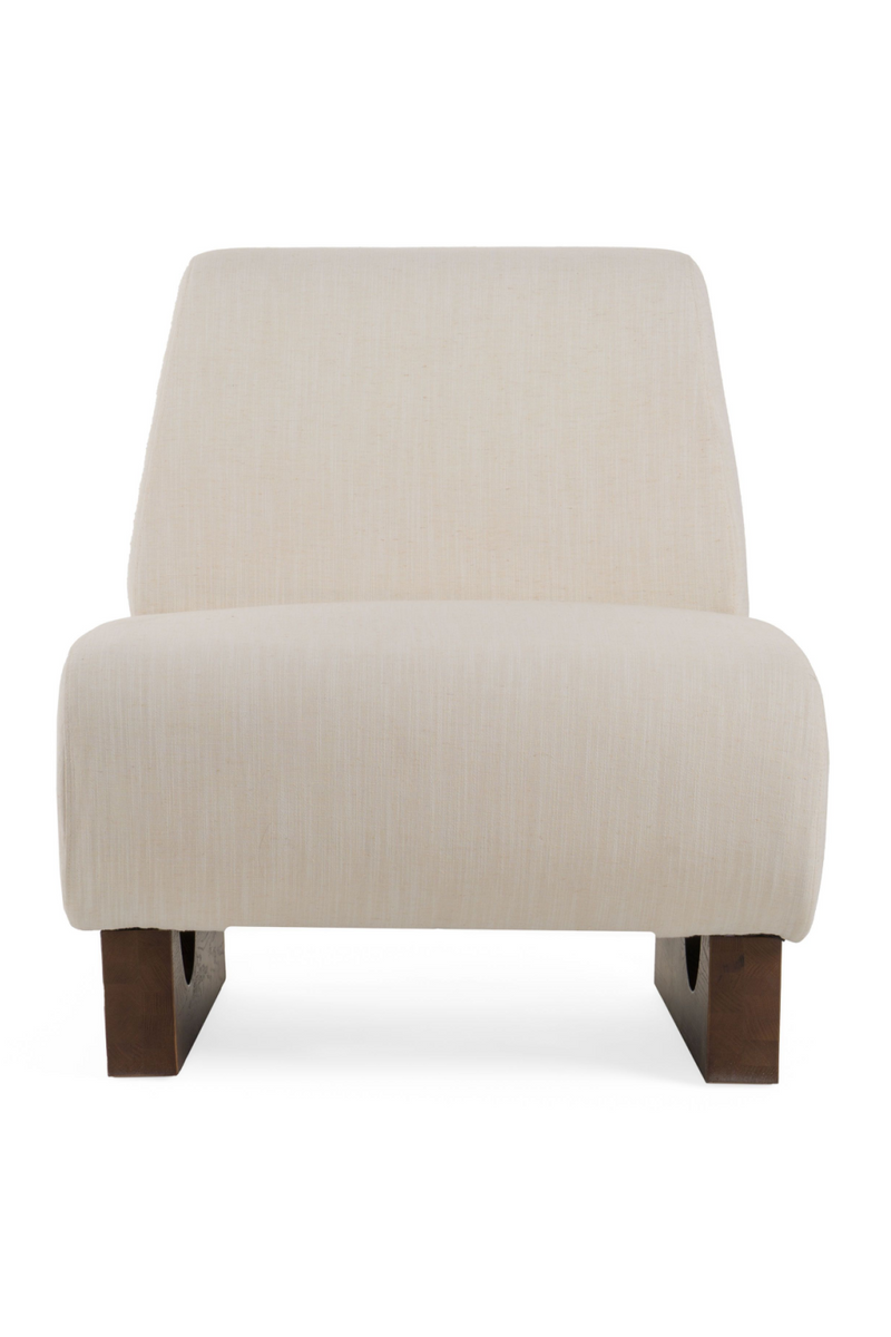 Off-White Accent Chair | OROA Modern Barbara | Oroatrade.com