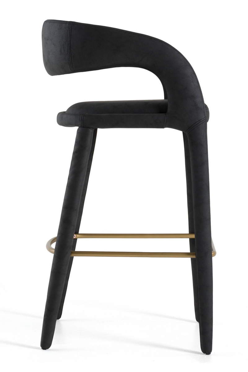 Leatherette Upholstered Bar Chair | OROA Modern Faerron | Oroatrade.com
