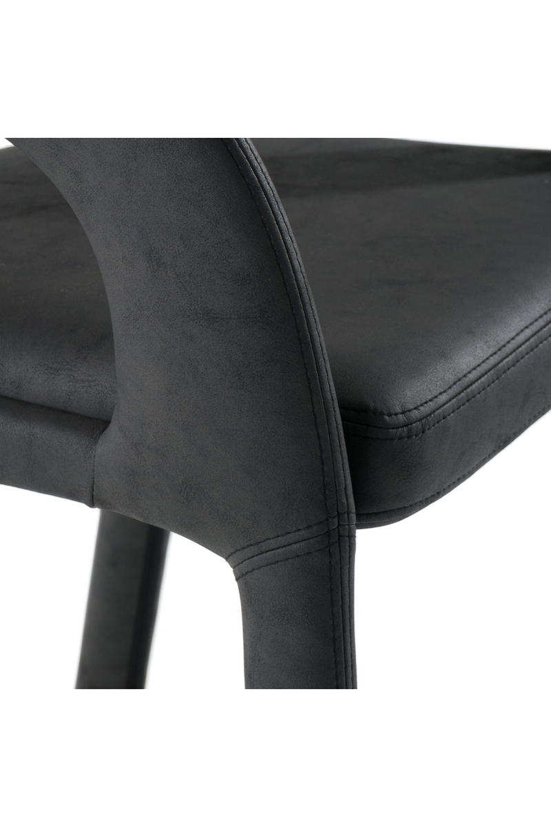 Leatherette Upholstered Bar Chair | OROA Modern Faerron | Oroatrade.com