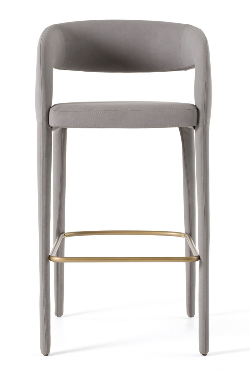 Leatherette Upholstered Bar Chair | OROA Modern Faerron | Oroatrade.com