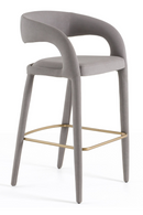 Leatherette Upholstered Bar Chair | OROA Modern Faerron | Oroatrade.com