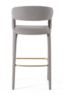 Vegan Upholstered Bar Chair | OROA Modern Faerron | Oroatrade.com
