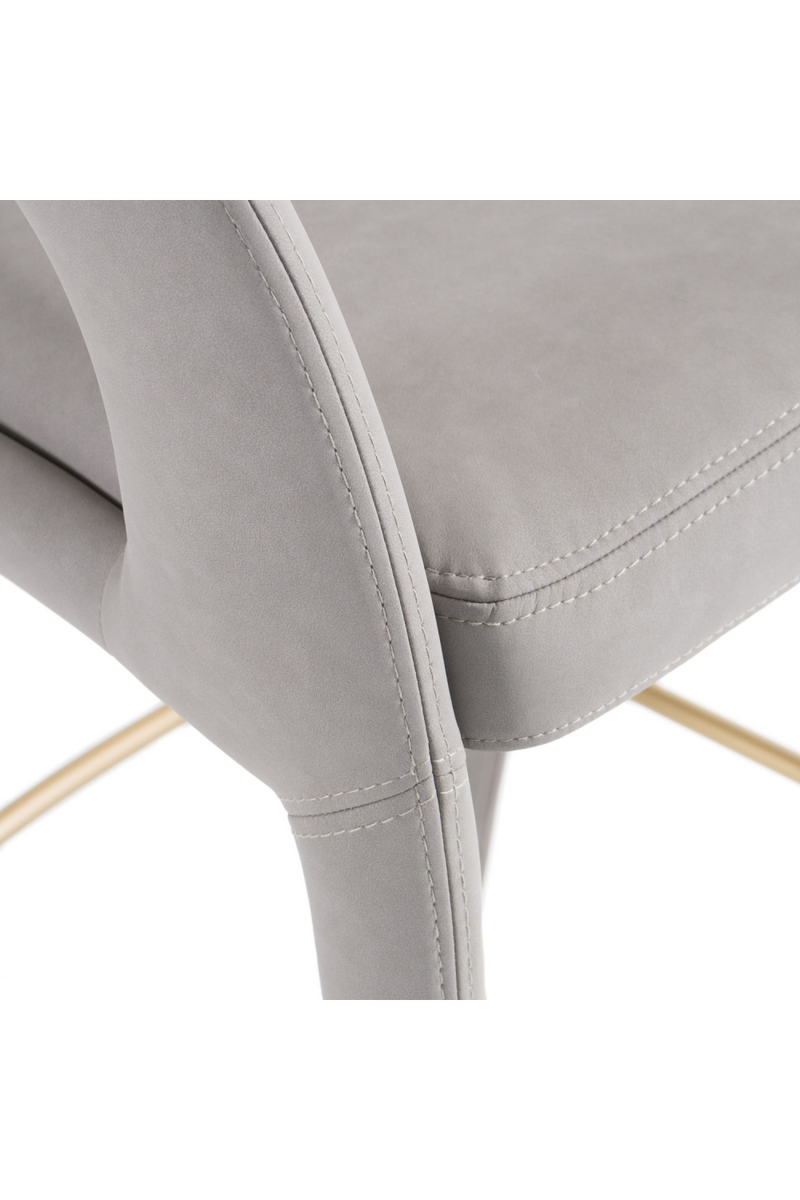 Leatherette Upholstered Bar Chair | OROA Modern Faerron | Oroatrade.com