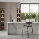 Vegan Upholstered Bar Chair | OROA Modern Faerron | Oroatrade.com