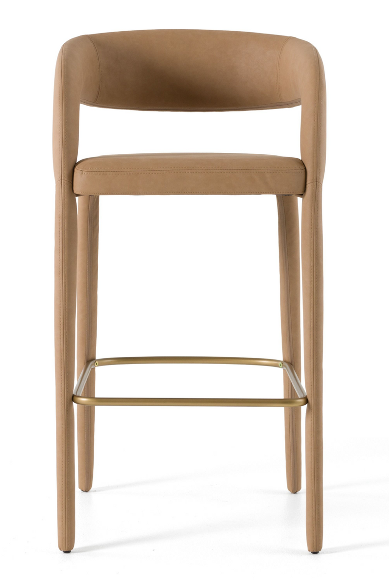 Leatherette Upholstered Bar Chair | OROA Modern Faerron | Oroatrade.com
