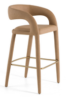 Leatherette Upholstered Bar Chair | OROA Modern Faerron | Oroatrade.com