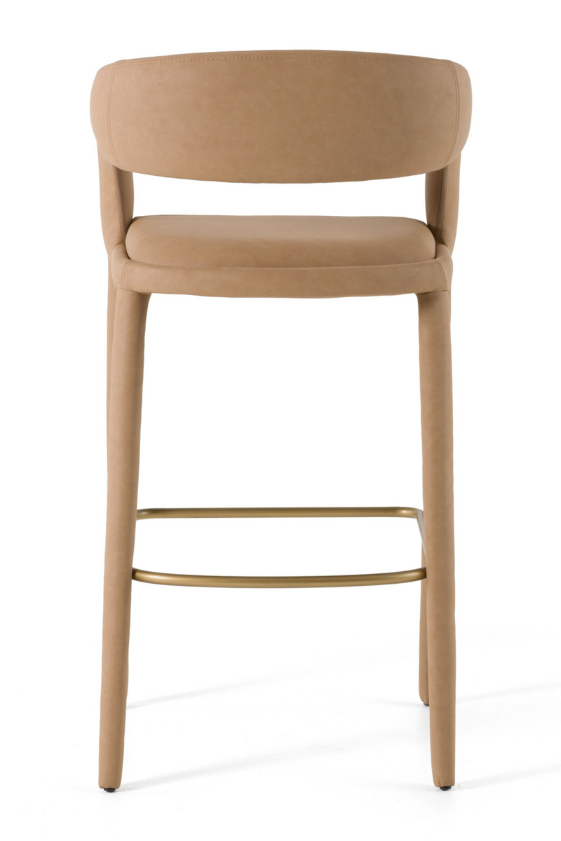 Leatherette Upholstered Bar Chair | OROA Modern Faerron | Oroatrade.com