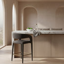 Fabric Upholstered Counter Chair | OROA Modern Faerron