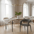 Fabric Upholstered Dining Chair | OROA Modern Faerron