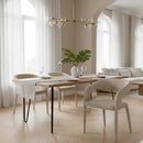 Fabric Upholstered Dining Chair | OROA Modern Faerron