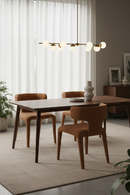 Velvet Dining Chair | OROA Modern Saehee | Oroatrade.com