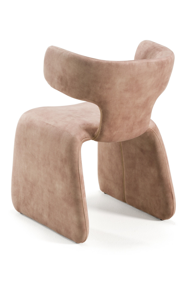 Asymmetrical Velvet Dining Chair | OROA Modern Bergman | Oroatrade.com
