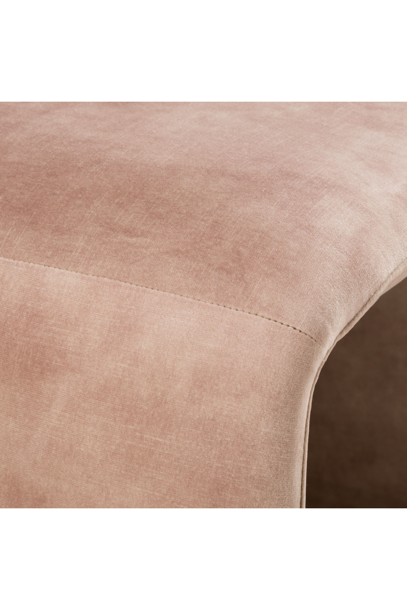 Asymmetrical Velvet Dining Chair | OROA Modern Bergman | Oroatrade.com