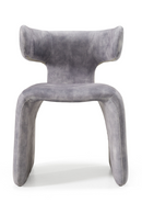 Asymmetrical Velvet Dining Chair | OROA Modern Bergman