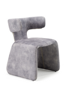 Asymmetrical Velvet Dining Chair | OROA Modern Bergman