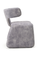 Asymmetrical Velvet Dining Chair | OROA Modern Bergman