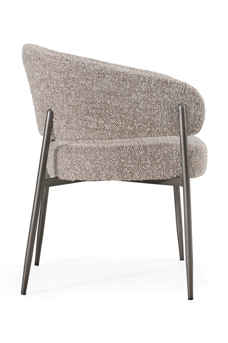 Gray Curved Dining Chair | OROA Modern Thomas | Oroatrade.com