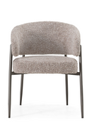Gray Curved Dining Chair | OROA Modern Thomas | Oroatrade.com