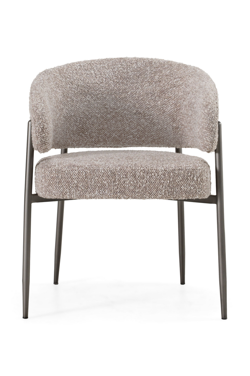 Gray Curved Dining Chair | OROA Modern Thomas | Oroatrade.com