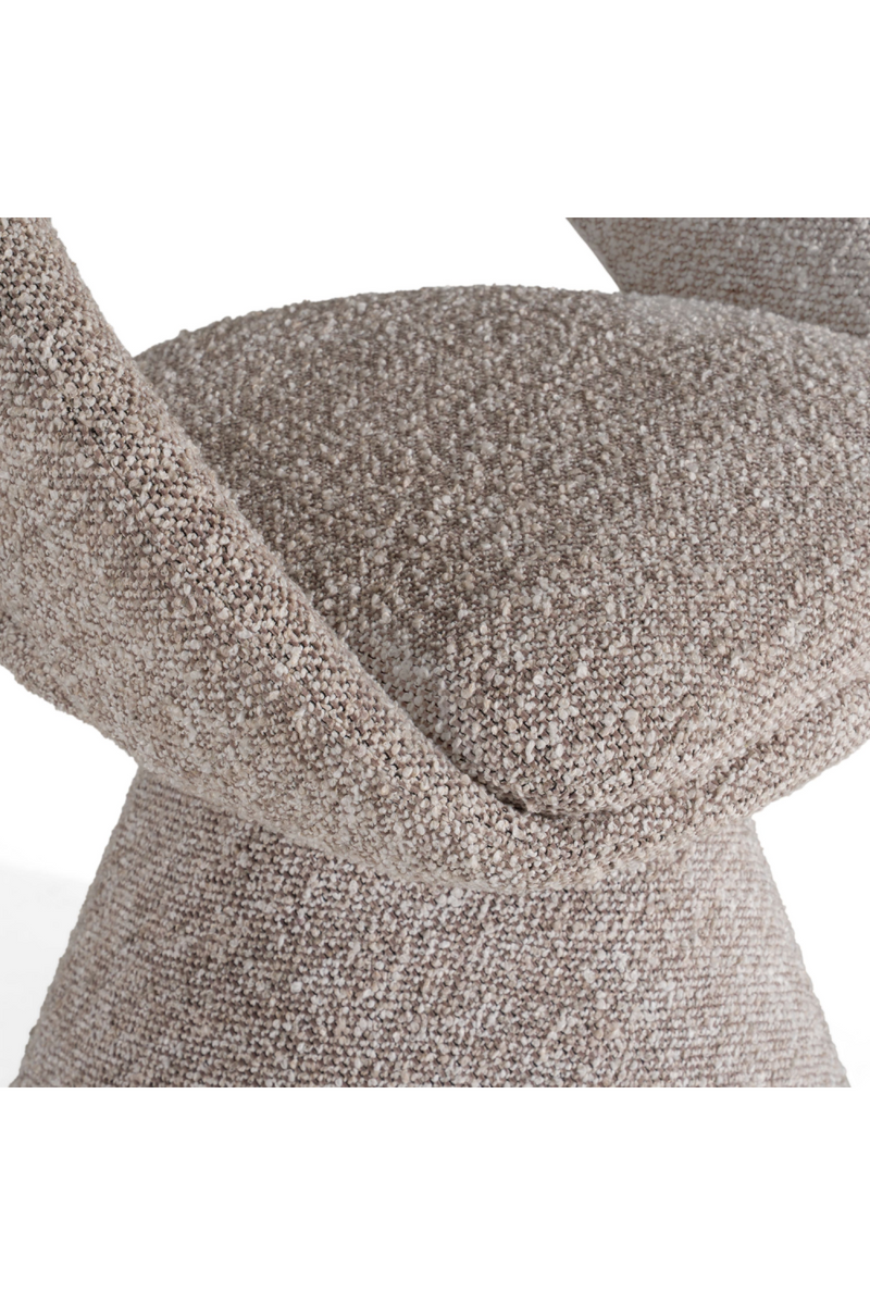 Gray Fabric Swivel Chair | OROA Modern Wiles | Oroatrade.com