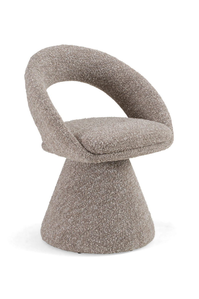 Gray Fabric Swivel Chair | OROA Modern Wiles | Oroatrade.com