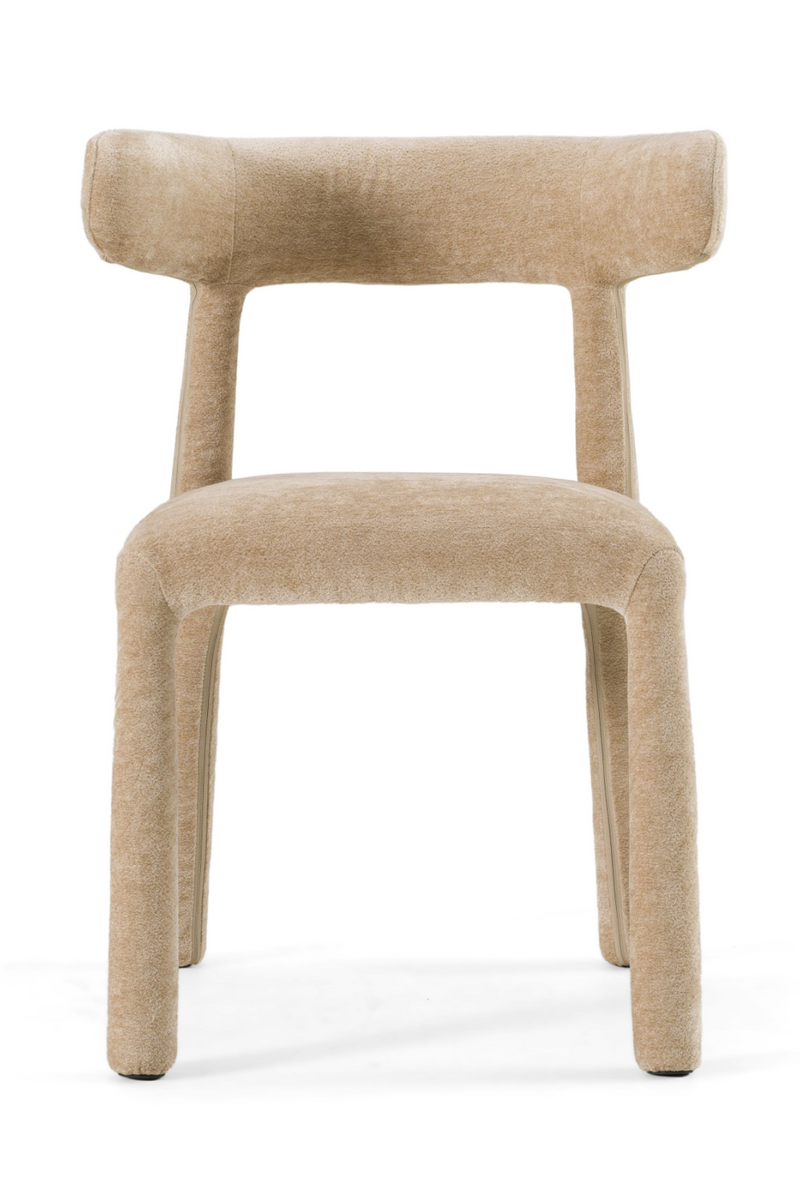 Beige Velvet Dining Chair | OROA Modern Homan | Oroatrade.com
