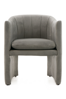 Velvet Curved Dining Chair | OROA Modern Danube | Oroatrade.com