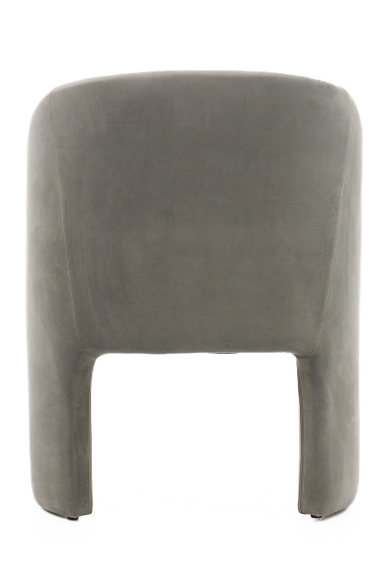 Velvet Curved Dining Chair | OROA Modern Danube | Oroatrade.com