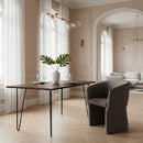 Velvet Upholstered Dining Chair | OROA Modern Vassar