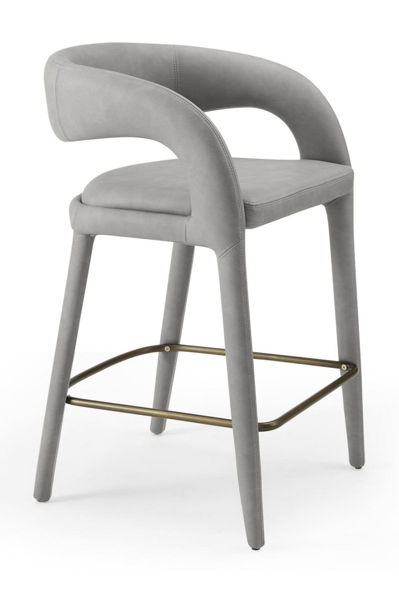 Leatherette Upholstered Counter Chair | OROA Modern | Oroatrade.com